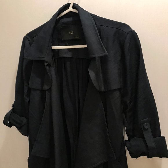 Smart lightweight trench coat shirt - size small - Picture 4 of 8